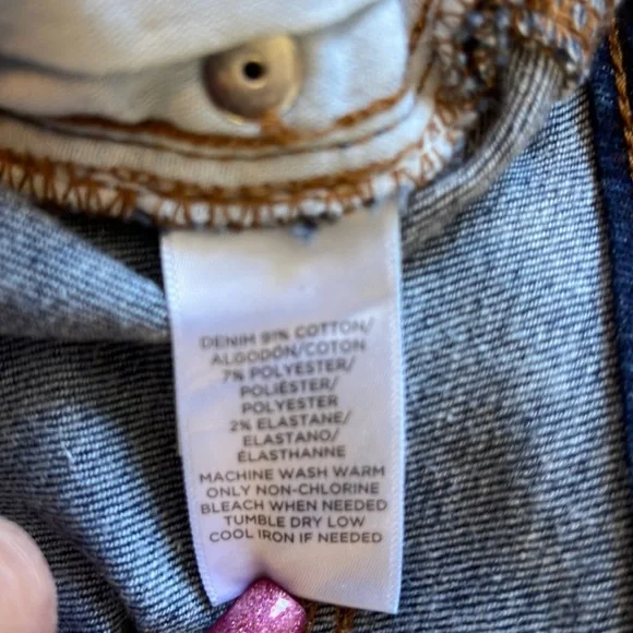 LOFT MODERN SKINNY DISTRESSED JEANS - Picture 9 of 9